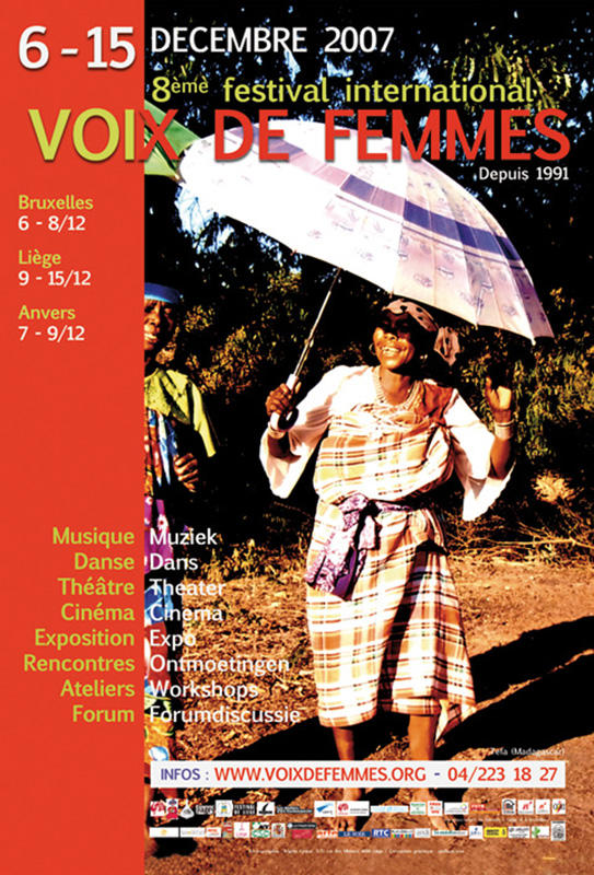 Affiche du 8e Festival Voix De Femmes
