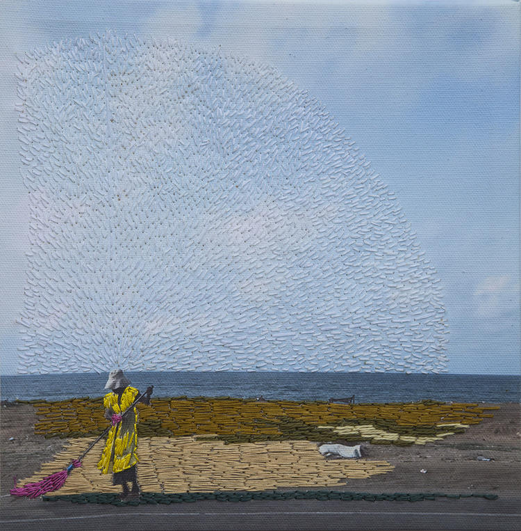 Joana Choumali, "Ça va aller", 2016.