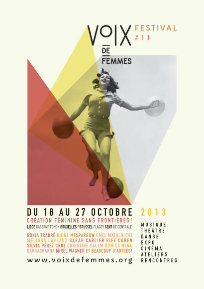 Affiche du 11e Festival Voix De Femmes